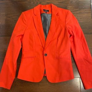 RW&CO orange blazer size 2